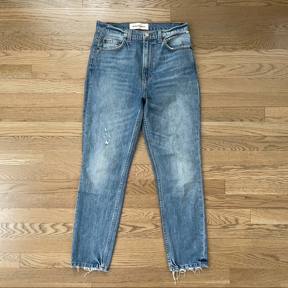 Reformation High Rise Straight Jean 27 - Picture 3 of 4